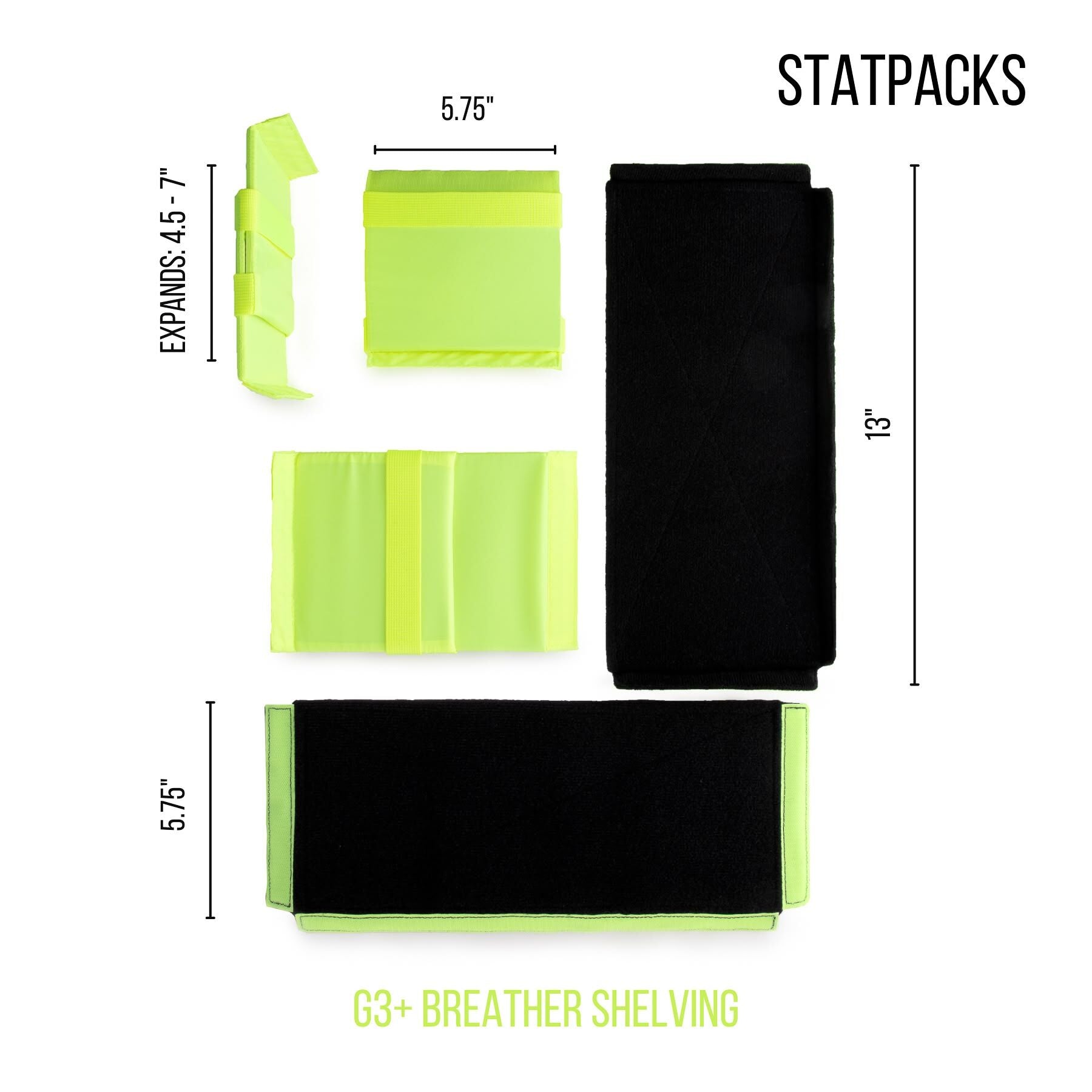 StatPacks G3+ Breather – Shelving Kit