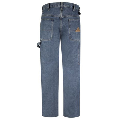 Bulwark Men's Heavyweight Excel FR Denim Dungaree - Stone Wash