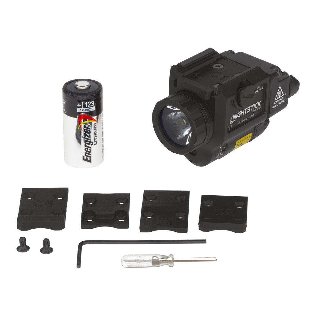 Night Stick Compact Weapon-Mounted Light w/Green Laser