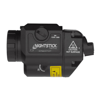 Night Stick Compact Weapon-Mounted Light w/Green Laser