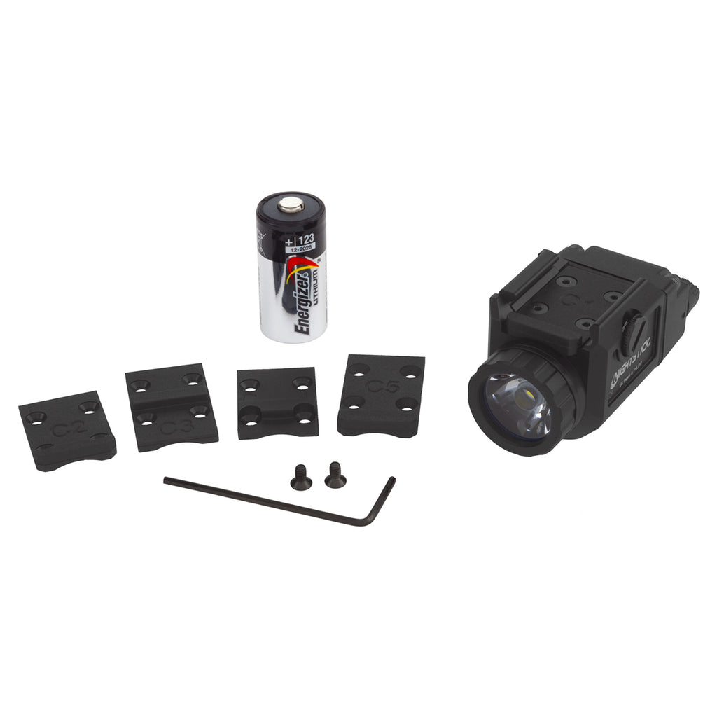 Night Stick Compact Weapon-Mounted Light Black