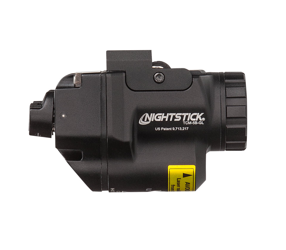 Night Stick Subcompact Weapon-Mounted Light for Narrow Rail Handguns w/Green Laser