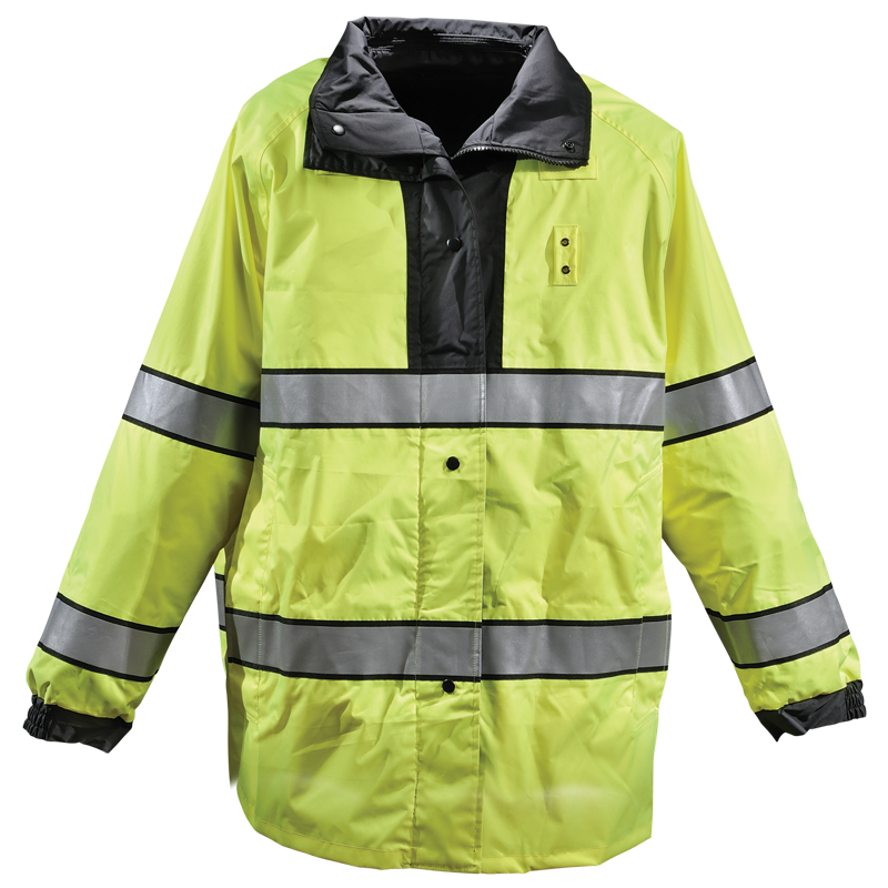 Gerber Typhoon Rain Jacket Black / Lime