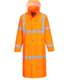 Portwest Hi-Vis Classic Raincoat 48