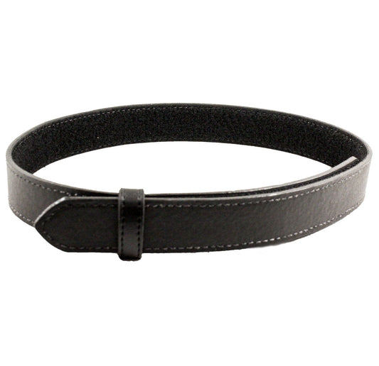 DeSantis GunHide VERITAS 1 1/2" TROUSER BELT, Black with Plain Finish