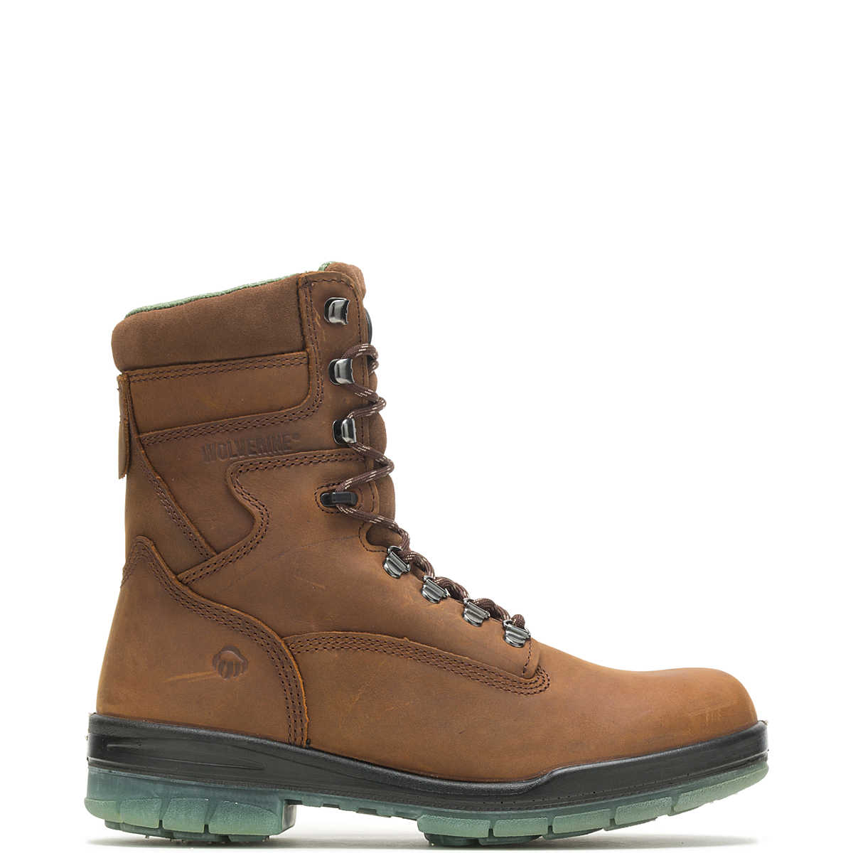 Wolverine Men's I-90 DuraShocks® Waterproof Insulated Steel Toe 8" Work Boot - Stone