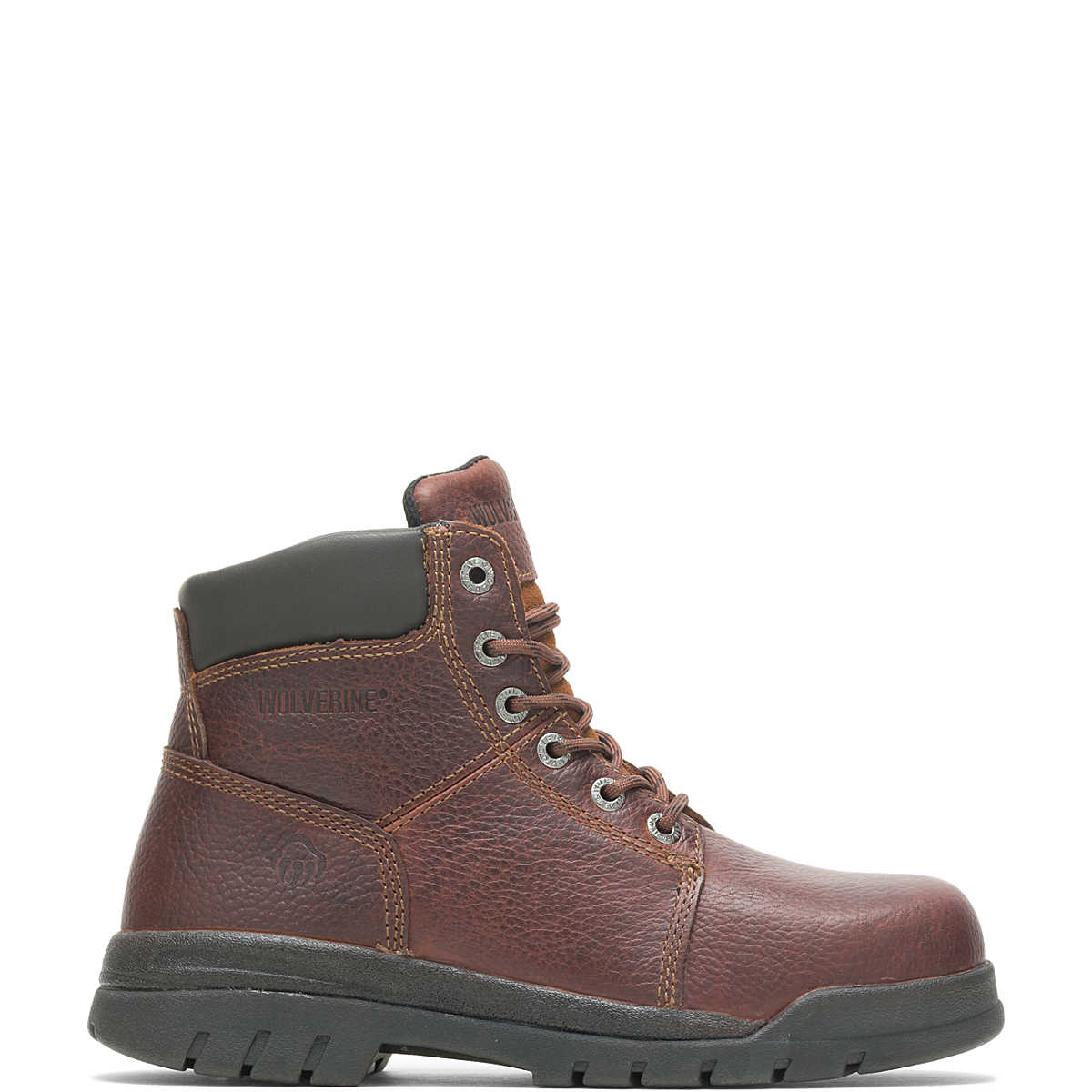 Wolverine Men's Marquette Steel-Toe 6" Work Boot - Walnut