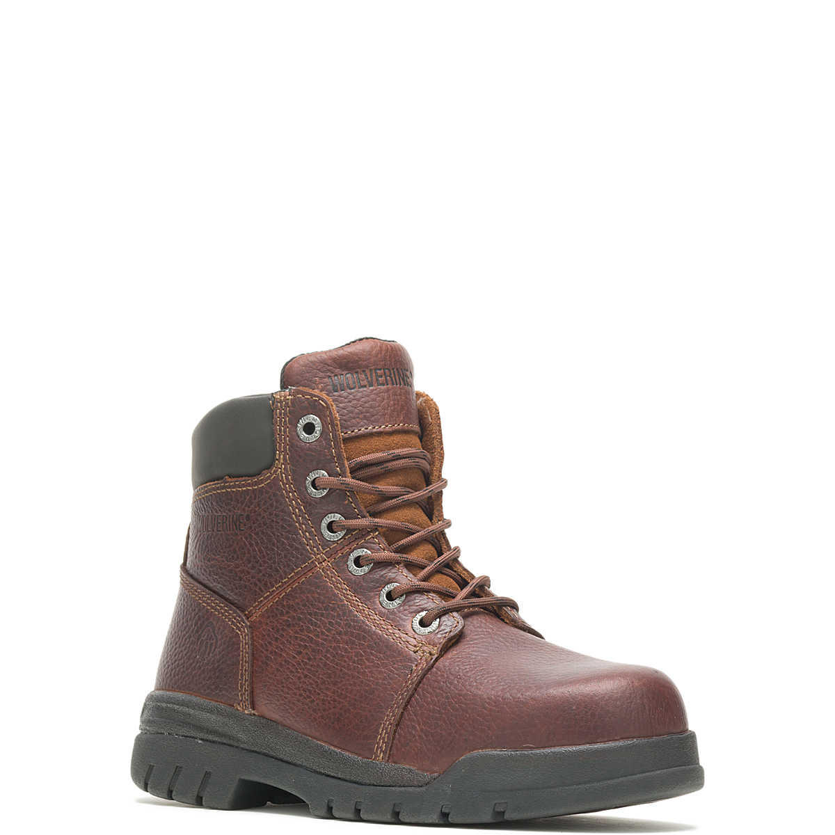 Wolverine Men's Marquette Steel-Toe 6" Work Boot - Walnut