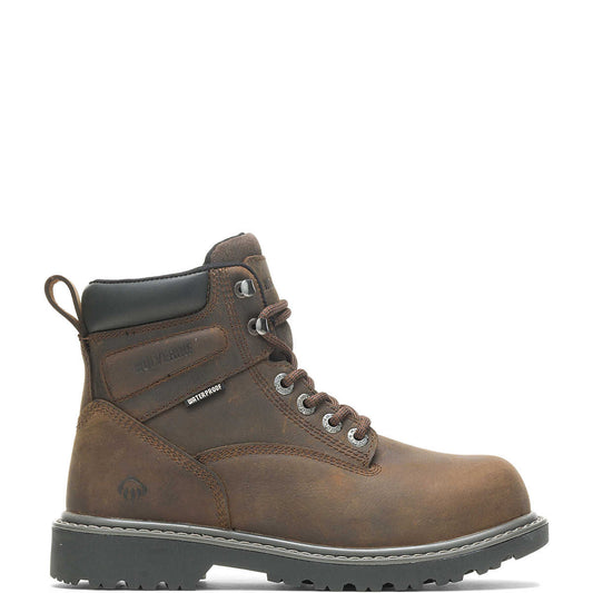 Wolverine Women's Floorhand 6" Steel Toe Boot - Brown