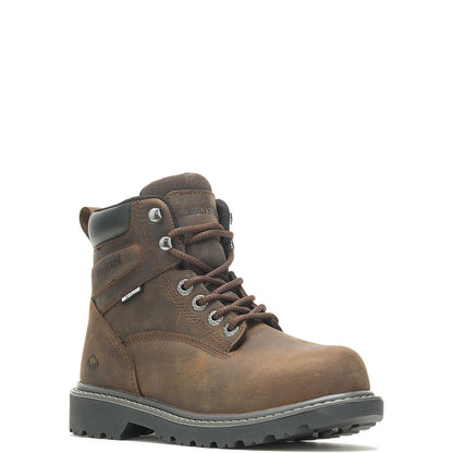 Wolverine Women's Floorhand 6" Steel Toe Boot - Brown