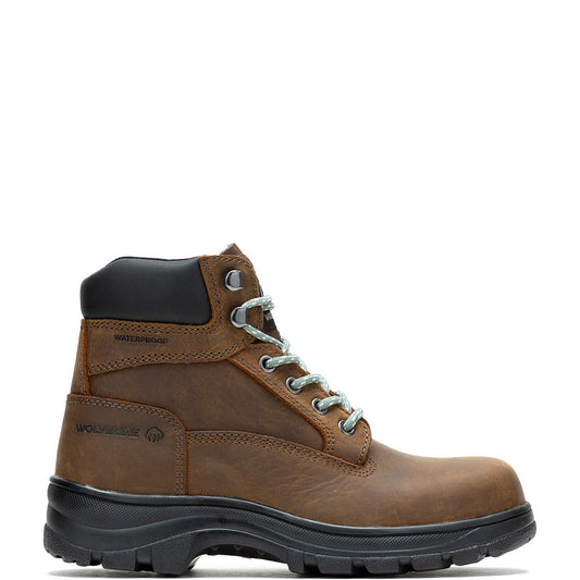 Wolverine Women's Carlsbad 6" Steel-Toe Work Boot - Sudan Brown