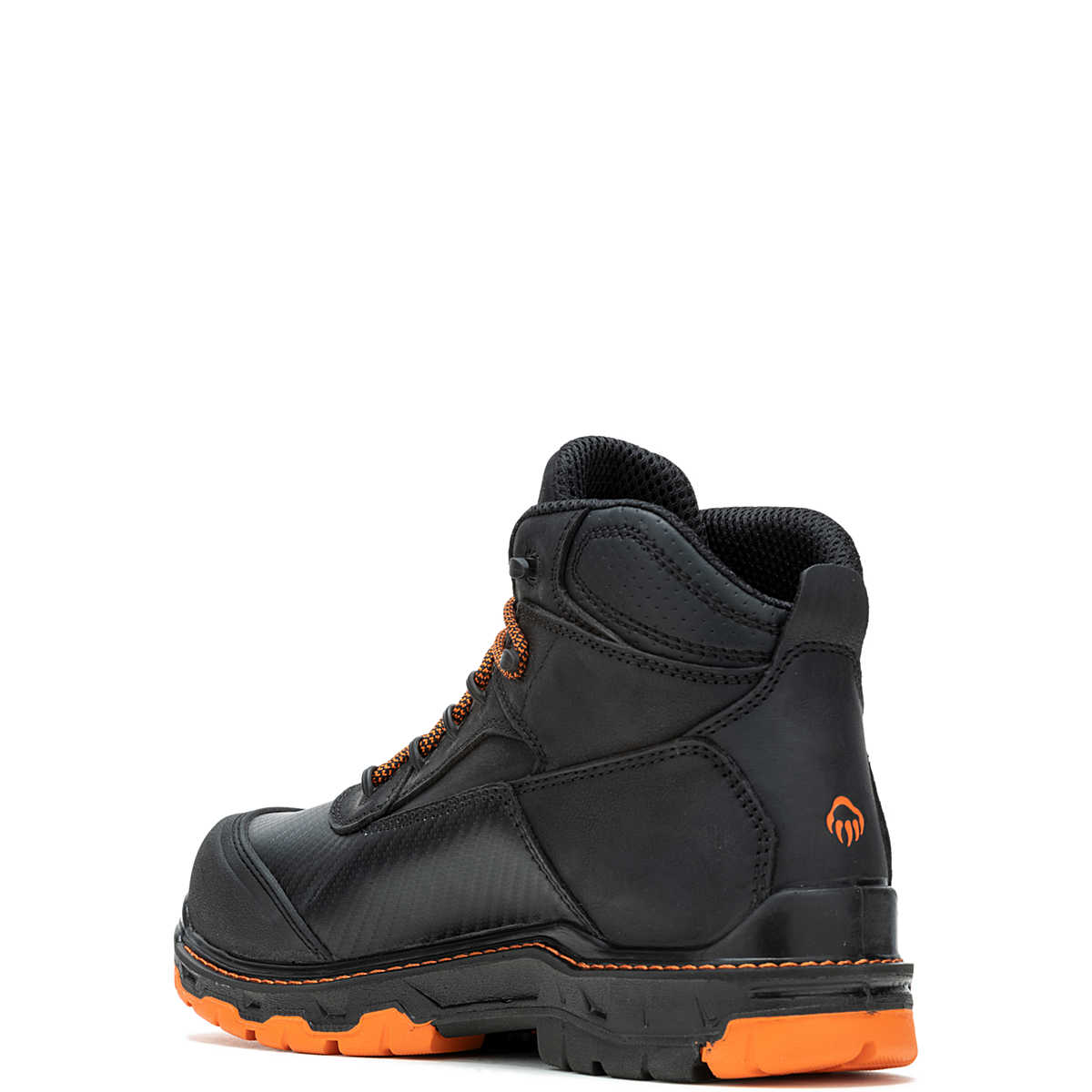 Wolverine Men's Overpass CarbonMAX® 6" Boot - Black/Orange