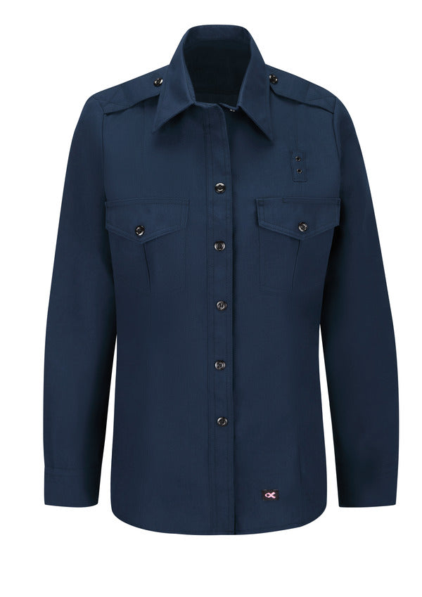 Workrite Women's Classic Long Sleeve Fire Chief Shirt