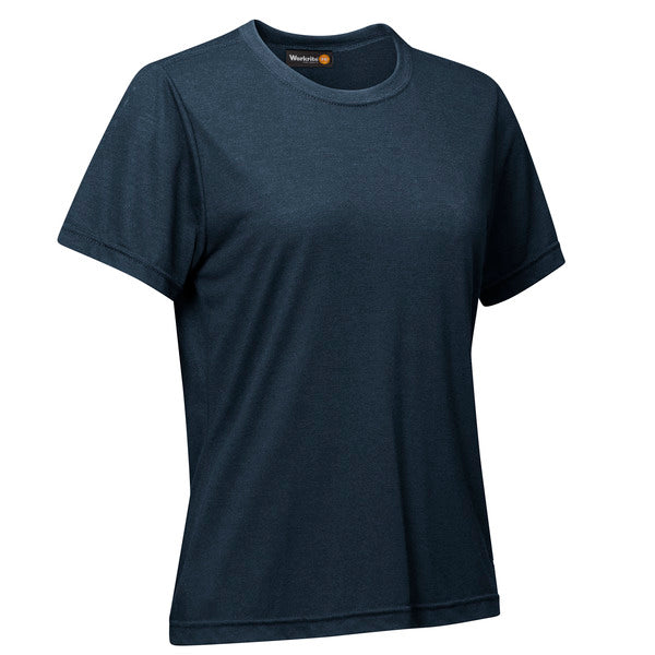 Workrite Women's Short Sleeve Tee - Navy