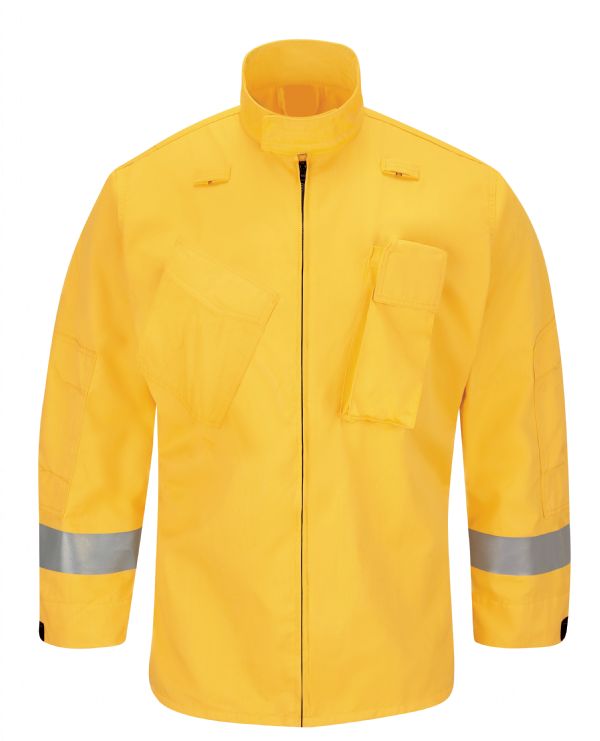 Workrite Men's Relaxed Fit Wildland Jacket - Yellow