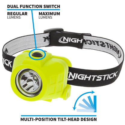 Night Stick Intrinsically Safe Dual-Function Headlamp