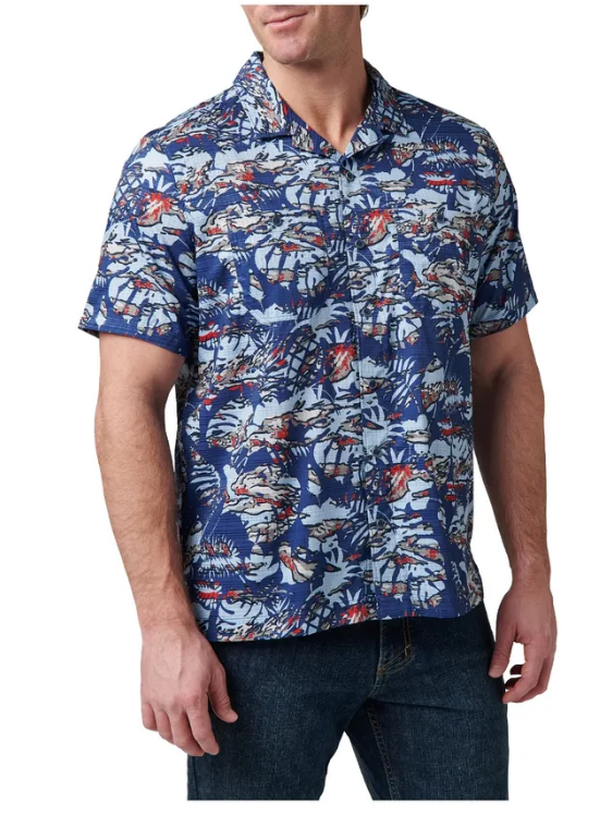 5.11 ADVENTURE PRINT SHORT SLEEVE SHIRT