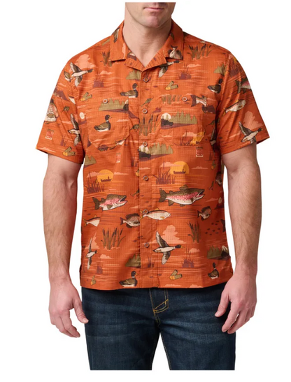 5.11 ADVENTURE PRINT SHORT SLEEVE SHIRT