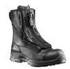 front view of black boot