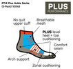 5.11 PT-R PLUS ANKLE SOCK (3-PACK)