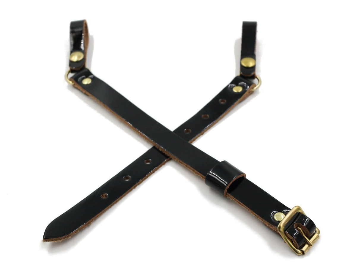 3 Piece Leather Strap for Uniform Hats