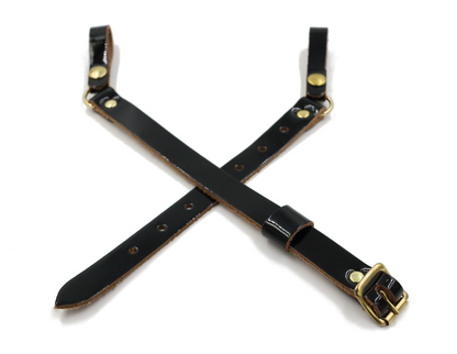 3 Piece Leather Strap for Uniform Hats