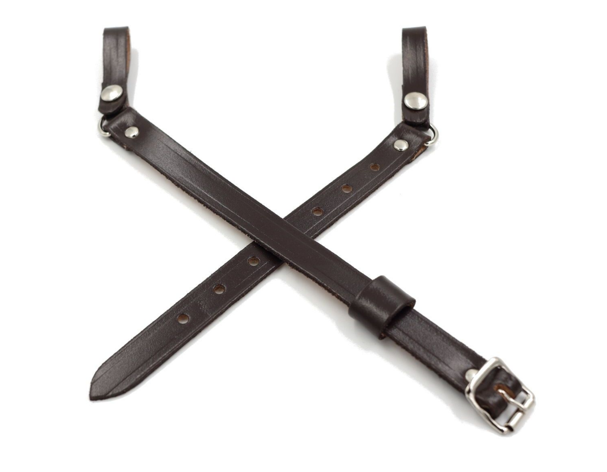3 Piece Leather Strap for Uniform Hats