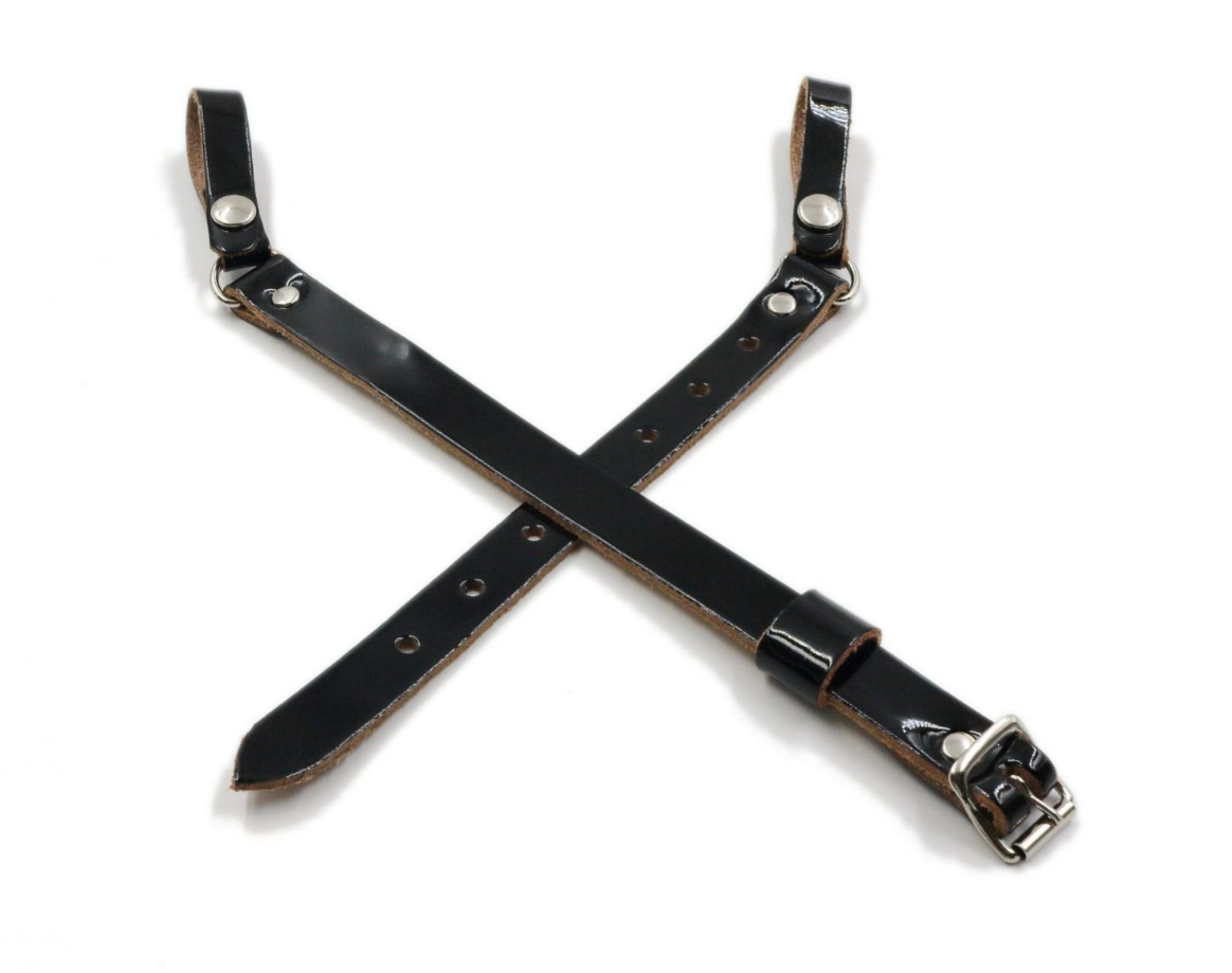 3 Piece Leather Strap for Uniform Hats