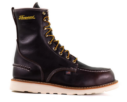 Thorogood 1957 Series – Waterproof – 8″ Briar Pitstop Safety Toe – Moc Toe MAXWear Wedge