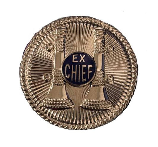 Smith & Warren C110 - Two Parallel Bugles with BLUE EX-CHIEF