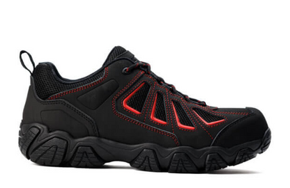 Thorogood Crosstrex Series – SD Oxford Black & Red Safety Toe Hiker