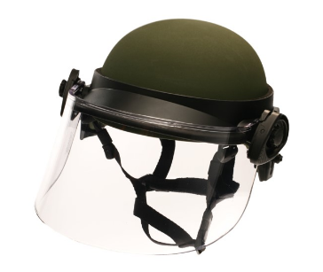 Military Police Riot Face Shields - DK6-X.250AFS