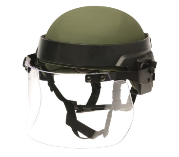 Military Police Riot Face Shields - DK7-X.250AF