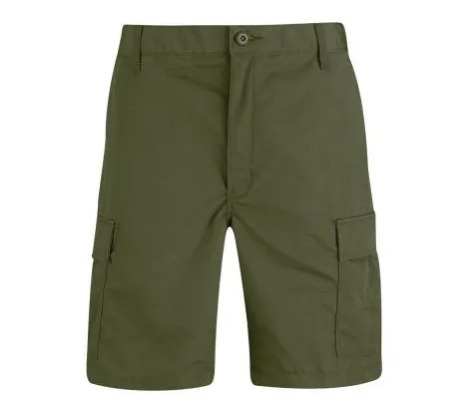 Olive Men's BDU Shorts - Ripstop
