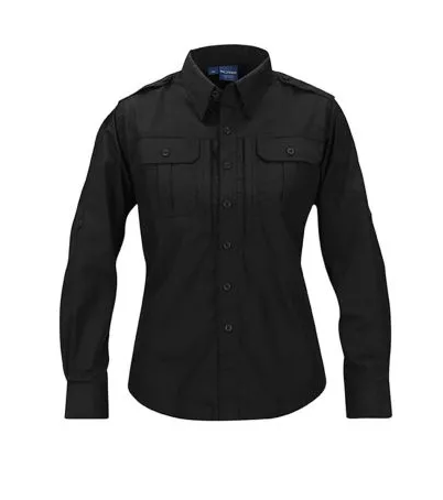 Black Women's Tactical Shirt – Long Sleeve
