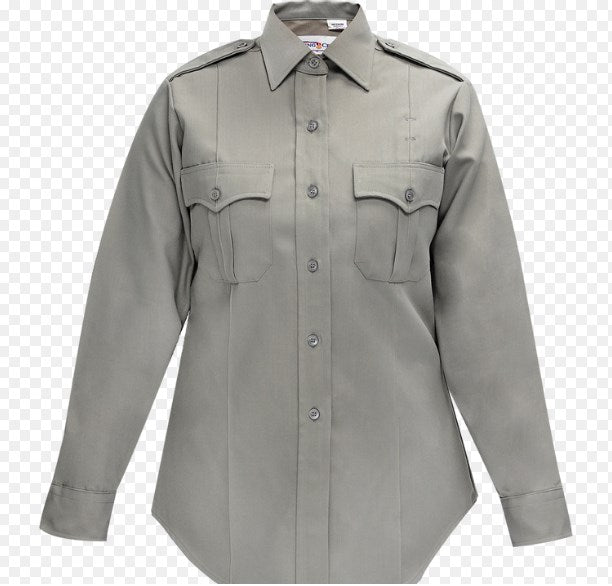 Flying Cross Women's Deluxe Tropical Weave Long-Sleeve Shirt - Silver/Lt Grey