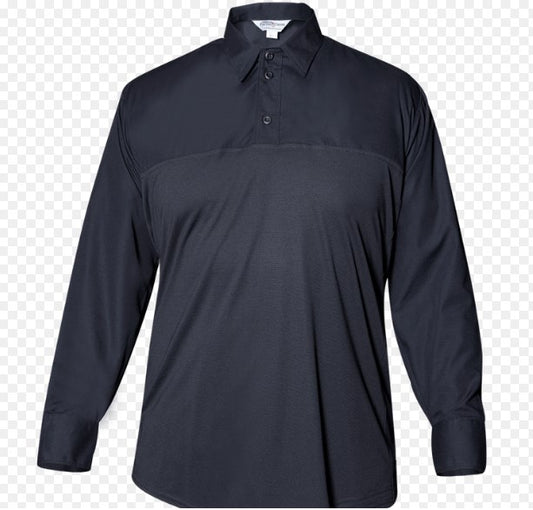 Flying Cross 100% Polyester Men'S Shirts Long Sleeve - LAPD Navy
