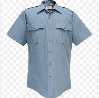 Flying Cross Deluxe Tropical 65% Poly/35% Rayon Men's Short Sleeve Shirt