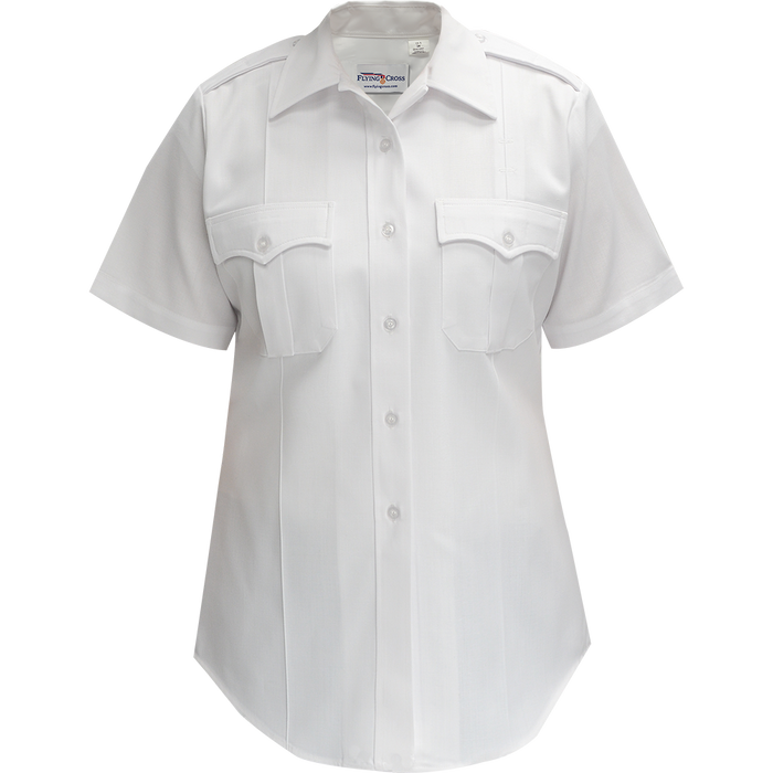 Flying Cross Command Polyester Power Stretch Women's Short Sleeve Shirt