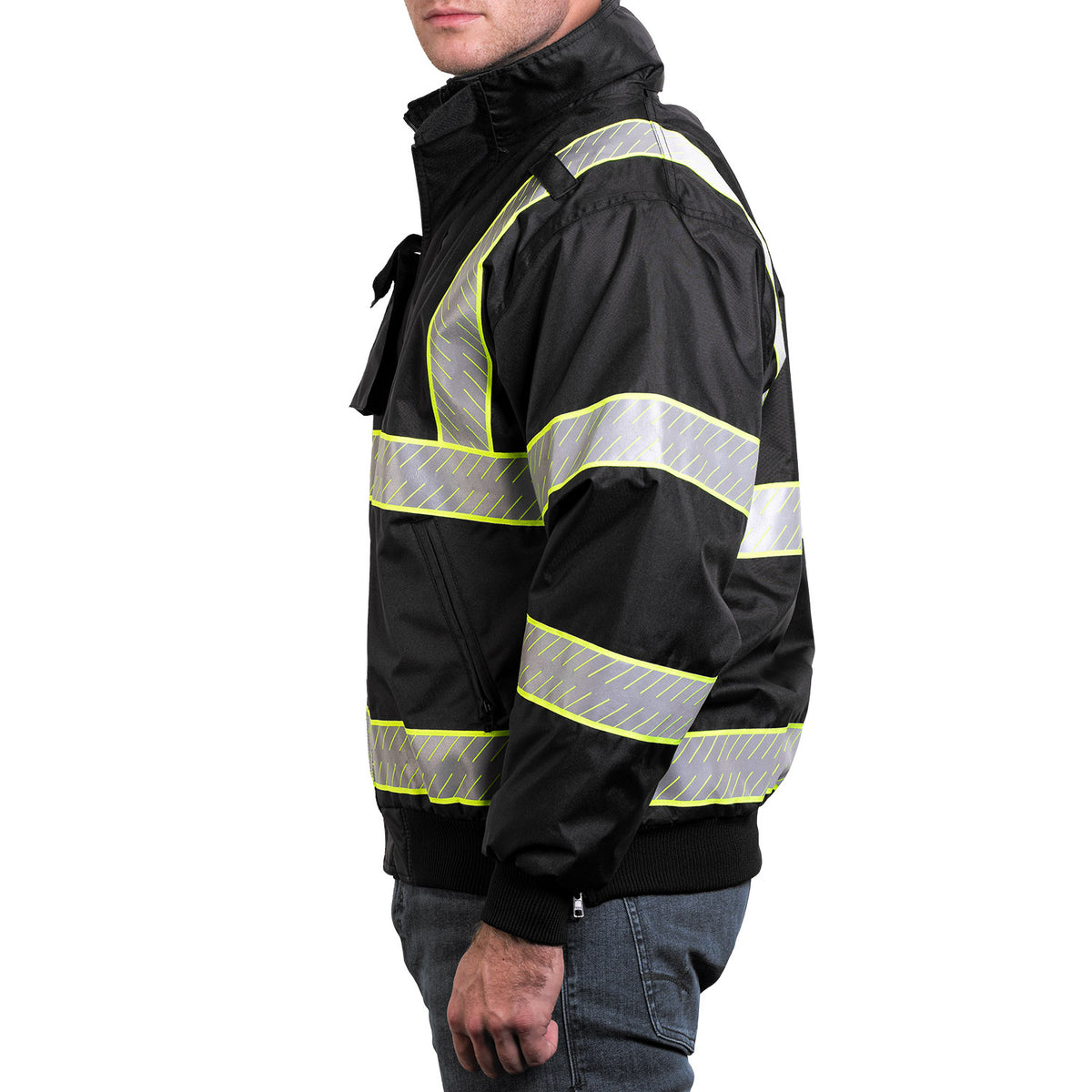Game Sportswear The Enhanced Visibility Safety Bomber Jacket