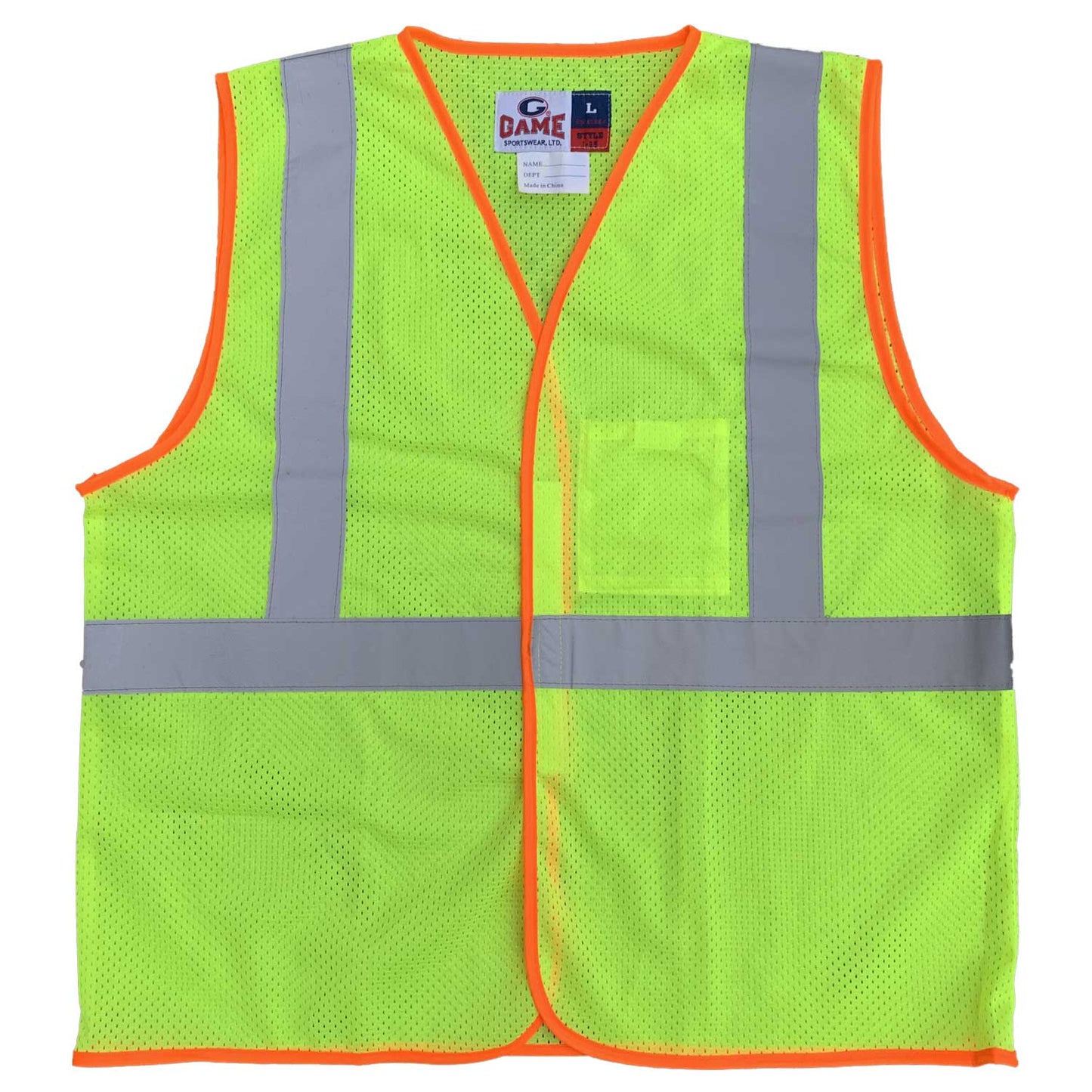 Game Sportswear The Econo Safety Mesh Vest