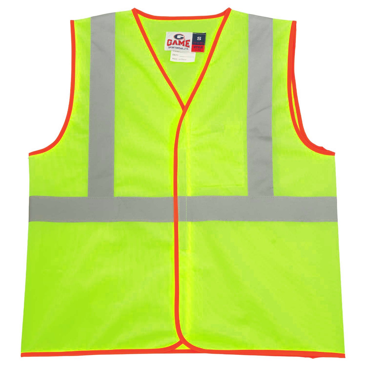 Game Sportswear The Econo Safety Polyester Vest