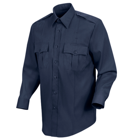 Horace Small Firefighter Cotton Long Sleeve Button Down