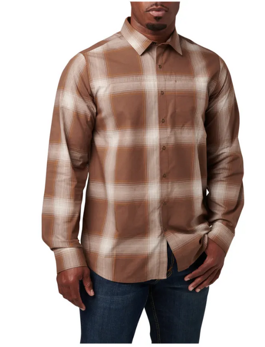 5.11 IGOR PLAID LONG SLEEVE SHIRT