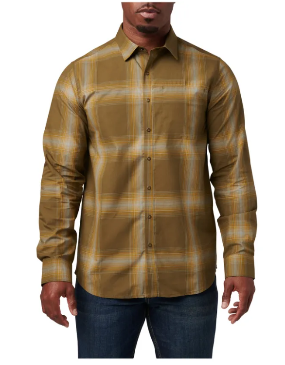 5.11 IGOR PLAID LONG SLEEVE SHIRT