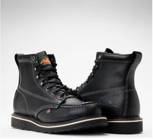 Thorogood MIDNIGHT SERIES 6″ Black Moc Toe