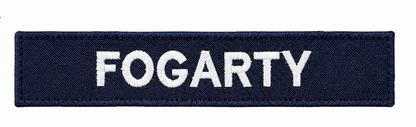 Name Tape with Velcro