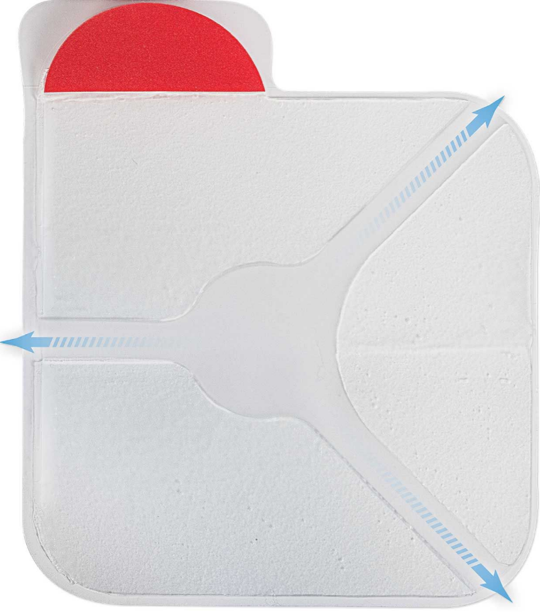 Lightning X Hyfin Vent Compact Chest Seal Twin Pack