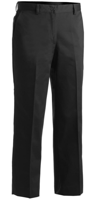 Edwards Garment Women's Business Chino Flat Front Pant