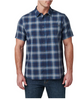 5.11 WYATT SHORT SLEEVE PLAID SHIRT